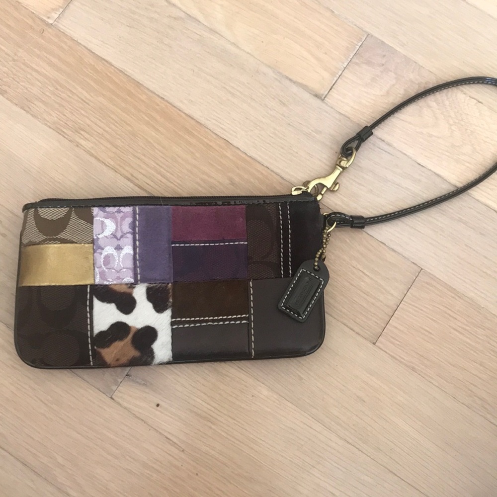 COACH wristlet